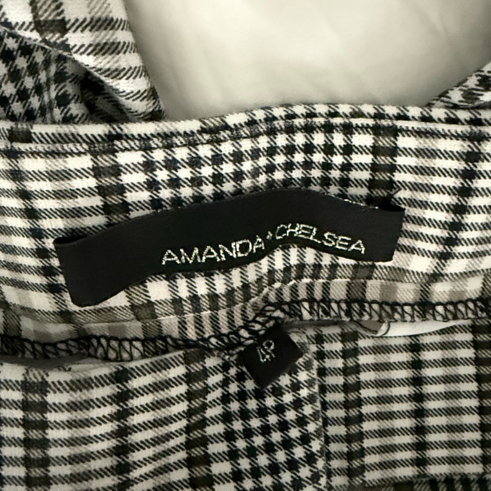 Amanda + Chelsea Plaid Slim Ankle Pants - Picture 6 of 6